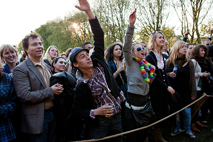 Bevrijdingsfestival Utrecht door Bram Muller